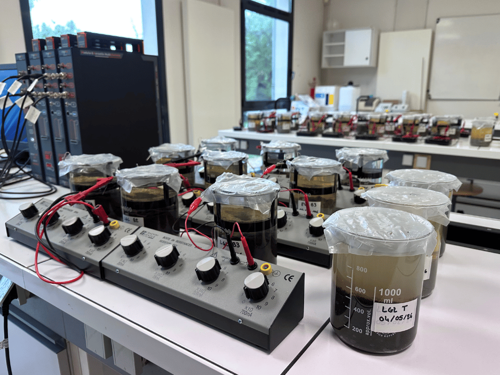 Biopiles sédimentaires du projet BiEauPile